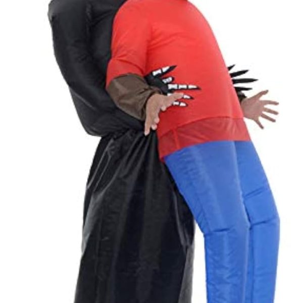 زي تنكري للهالوين من هالايا، زي تنكري فاخر لحفلات الهالوين، زي تنكري مضحك للبالغين للحفلات، مقاس واحد