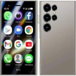 جوال ميني ميني S24 برو ماكس ثنائي شرائح الاتصال الجيل الثالث 2GB 16GB 3 انش 1000mAh اصغر هاتف ذكي صغير من ميني (ذهبي نجوم)