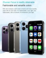 ⁦هاتف ذكي صغير XS15 من سويس 3G غير مقفل بشاشة لمس 3.0 انش وبطارية 1000mAh 8.1 الترا، 2GB+16GB (ازرق)⁩ - الصورة ⁦4⁩