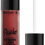 رود احمر شفاه سائل طويل نوتوريوس ريتش من كوزماتيكس - لون شفاه هيل تو باي للنساء، 0.1 اونصة