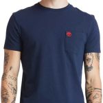 تي شيرت دانستن ريفر بقصة ضيقة للرجال من تمبرلاند