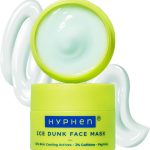 هايفين كمامة تبريد للوجه من ايس دانك مع 31% منشطات تبريد للبشرة | 3% كافيين لشد البشرة وإزالة النفخة وتقليل المسام | علاج بالكولاجين بوست كريو للبشرة المتوهجة - 50 غرام