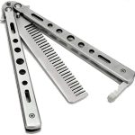 المعادن الممارسة فراشة نمط سكين أداة المدرب