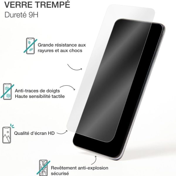 Bigben Connected VT 2.5D Honor 90 Lite GRS + SmartFrame إطار ذكي أسود