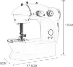 ⁦ماكينة خياطة كهربائية صغيرة سهلة الاستخدام ومتعددة الوظائف وسهلة الحمل⁩ - الصورة ⁦8⁩