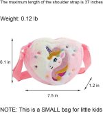 ⁦هدايا يونيكورن للبنات، شنطة كروس للبنات الصغيرات، شنطة للفتيات الصغيرات، للحفلات، اعياد الميلاد، التجمعات⁩ - الصورة ⁦5⁩