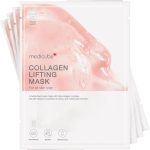 ميديكوب قناع رفع الكولاجين | قناع وجه مرطب وتعزيز إشراقة وشد | مركب كولاجين ثلاثي | مضاد للشيخوخة وتعزيز المرونة | العناية بالبشرة كيه بيوتي | 4 عبوات فقط