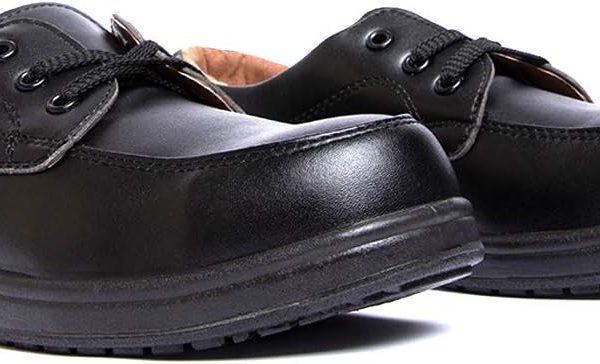 جلادياتور حذاء سيفتي 004 اسود، مقدمة من الالياف المركبة ونعل اوسط كيفلار، معتمد من سي اي