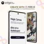 ⁦موتورولا ايدج 50 الترا 5G (خشب نورديك)⁩ - الصورة ⁦5⁩