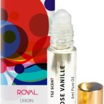 زيت عطري برائحة الورد والفانيليا من تي اس زد سينت - 6 مل عطر يدوم طويلا، خلاصة الزهور الحلوة والفانيليا للنساء والفتيات