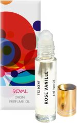 زيت عطري برائحة الورد والفانيليا من تي اس زد سينت - 6 مل عطر يدوم طويلا، خلاصة الزهور الحلوة والفانيليا للنساء والفتيات