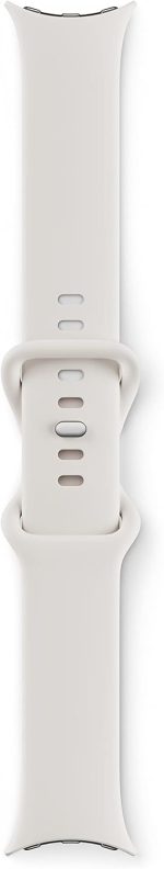 ⁦جوجل ساعة بكسل - ساعة ذكية اندرويد مع تتبع نشاط فيتبيت - تتبع معدل ضربات القلب - هيكل فضي مصقول من الستانلس ستيل مع سوار طباشيري اكتيف - واي فاي⁩ - الصورة ⁦5⁩