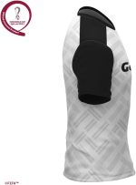 ⁦تيشيرت منتخب المانيا من فيفا ورلد كاب قطر 2022 للرجال- ابيض واسود⁩ - الصورة ⁦3⁩