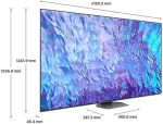 ⁦سامسونج تلفزيون نيو QLED بدقة 8K QN990C مقاس 98 بوصة QA98QN990CUXZN - تيتانيوم اسود (مجدد)⁩ - الصورة ⁦6⁩