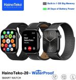 ⁦Haino Teko-20 smart watch with AMOLED Display with 3 set strap for men⁩ - الصورة ⁦2⁩
