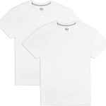 فرووت اوف ذا لووم تي شيرت قطن ايفرسوفت للرجال جيد التهوية وممتص للرطوبة مع تحكم في الروائح الكريهة، مقاسات S-4x