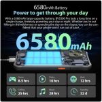 ⁦هاتف BV5300 بلس متين 8 جيجابايت 128 جيجابايت اندرويد 13 هيليو G72 شاشة 6.1 بوصة HD 6580mAh كاميرا 13MP مقاوم للماء 4G⁩ - الصورة ⁦4⁩