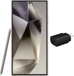 سامسونج جوال جالكسي S24 الترا الذكي 512GB بالذكاء الاصطناعي بنظام اندرويد غير مقفل بدقة 200MP وكاميرا تكبير 100x وعمر بطارية طويل وقلم S اصدار عالمي 2024 - رمادي تيتانيوم