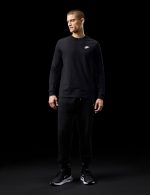 ⁦تي شيرت رجالي باكمام طويلة ام ان اس دبليو من نايكي⁩ - الصورة ⁦7⁩