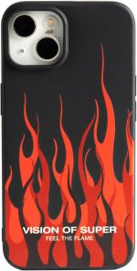 VOS Chrome iPhone 14 Pro أسود