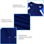 ⁦طقم ملابس سباحة للأطفال من كاراك مكون من قطعة واحدة بأكمام قصيرة للأولاد للحماية من الطفح الجلدي ومناسب للرياضات المائية⁩ - الصورة ⁦5⁩