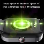 ⁦ساعة ذكية عصرية لمرضى السكري، ساعة ذكية F57L لمراقبة نسبة الجلوكوز في الدم، ساعة ذكية غير جراحية لاختبار نسبة السكر في الدم، ساعة رياضية عصرية بدون الم (بينك)⁩ - الصورة ⁦5⁩