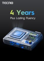 ⁦تكنو سبارك جو 1 (ابيض لامع، 3GB+64GB) | طلاقة 4 سنوات فما فوق | شاشة سلسة 6.66 انش 120Hz | ذاكرة RAM اكبر 6GB | جهاز تحكم عن بعد مدمج بالاشعة تحت الحمراء | مكبرات صوت مزدوجة مع DTS | تقليل ضوضاء⁩ - الصورة ⁦5⁩