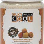 سيلكي كول مقشر الوجه والجسم 1000 مل - مشمشي