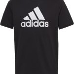 اديداس تي شيرت اسنشيالز قطن بشعار كبير للاطفال من الجنسين