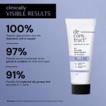 ⁦مرطب الوجه ان ام اف من ديكونستراكت | مركب ان ام اف 3% | مرطب جل خفيف الوزن خال من الزيوت وغير مسببة | للبشرة الدهنية الى المختلطة | 50 غرام⁩ - الصورة ⁦2⁩