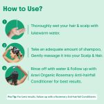 ⁦ارافي اورجانيك شامبو مضاد لتساقط الشعر من روزماري | شامبو روزماري لنمو الشعر والتحكم في تساقط الشعر | شعر اقوى حتى 94% | خالٍ من الكبريتات للرجال والنساء | لجميع انواع الشعر | 200 مل⁩ - الصورة ⁦7⁩