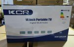 ⁦تلفزيون كيه سي ار 14 بوصة LED HD مع موالف رقمي، HDMI، USB، جهاز تحكم عن بعد، محمول، لغرفة النوم، المطبخ، ار في⁩ - الصورة ⁦7⁩