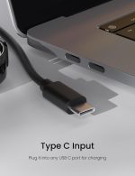 ⁦كيبل شحن USB C من سينواك متوافق مع ساعة جارمين فينكس 5 5S 5X بلس 6 6S 6X برو 7 7S 7X، فوررنر 745 935 945 45 45S 245 ميوزيك، انستنكت، ابروتش S10 S40 S60 S12 S42⁩ - الصورة ⁦7⁩
