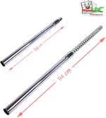 ⁦MisterVac compatible with telescopic vacuum cleaner pipe replacement pipe replacement pipe Rowenta RO3715EA Compact Power Cyclonic⁩ - الصورة ⁦4⁩