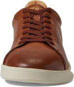 ⁦بولو رالف لورين حذاء رياضي هيريتيج كورت II من الجلد، لون بني، مقاس 42 EU⁩ - الصورة ⁦6⁩