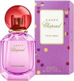 ⁦شوبارد عطر هابي فيليسيا روزيز للنساء - روائح التوت الاحمر والارجواني والجريب فروت الوردي وفول التونكا - يلهم التفاؤل وحب الذات - رائحة مبهجة - بخاخ او دي بارفان 1.33 اونصة⁩ - الصورة ⁦2⁩