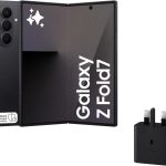 سامسونج جوال جالكسي زد فولد 7، هاتف ذكاء اصطناعي، سعة تخزين 256GB، ذاكرة 12GB، كاميرا 200MP، معالج 3 نانومتر، بطارية 4400mAh، ضمان لمدة عامين، (اصدار الامارات العربية المتحدة) محول طاقة سامسونج 25 واط