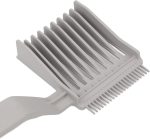 ⁦مشط احترافي لقص شعر الرجال من زودو، مشط احترافي لقص شعر الرجال مع دليل علوي مسطح، اداة مزج مقاومة للحرارة لصالونات التجميل⁩ - الصورة ⁦6⁩