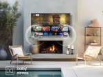 ⁦تلفزيون ذكي مقاوم للماء 43 بوصة من سيلفوكس، 4 كيه، HDR 10، مقاوم للعوامل الجوية، 1000 وحدة مضيئة في البكسل، مساعد صوتي للتحكم عن بعد لمنطقة الشمس الجزئية (ديك برو 2.0، احدث موديل)⁩ - الصورة ⁦4⁩