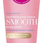 EOS كريم الجسم الناعم بعد الحلاقة من كشمير سكين كوليكشن - برائحة الفانيليا والكشمير، ترطيب لمدة 72 ساعة، 7.5 اونصة سائلة