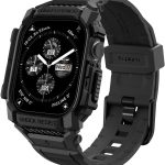 Spigen Rugged Armor Pro designed for Apple Watch Series 10 (46mm) Case with Band