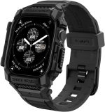 Spigen Rugged Armor Pro designed for Apple Watch Series 10 (46mm) Case with Band