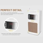 ⁦مكبر صوت للقرآن الكريم SQ-669، مكبر صوت للقرآن الكريم، مكبر صوت بلوتوث لاسلكي، ضوء LED، يدعم MP3، مع جهاز تحكم عن بعد، تصميم انيق، مثالي للمنزل والمسجد (SQ-669)⁩ - الصورة ⁦5⁩