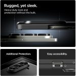 ⁦سبايجن حافظة تاف ارمور برو ماج فيت لهاتف سامسونج جالاكسي Z فولد 7 [متوافق مع ماج سيف] غطاء (2025) - اسود⁩ - الصورة ⁦8⁩