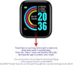⁦ساعة ذكية جديدة مطورة 1.75 لجوالات اندرويد واي او اس مقاومة للماء بتصنيف IP68 لتتبع اللياقة البدنية ومراقب معدل ضربات القلب وعداد الخطوات ومراقبة النوم للرجال والنساء من جياوزازازاها، ذهبي وردي.⁩ - الصورة ⁦2⁩