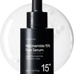 توسوونج مصل وجه 15% من نياسيناميد، 150,100 جزء في المليون نياسيناميد، حمض الترانيكساميد، يدعم لون البشرة المتساوية، البشرة الزجاجية، بشرة مشعة، يحسن مظهر المسام، العناية بالبشرة الكورية، 30 مل، 1.01