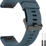 سوار ساعة سيليكون ناعم 22 ملم من فانكل، متوافق مع جارمين فينيكس 7/فينيكس 6 برو/فينيكس 6/فينيكس 5 بلس/فينيكس 5/فوررنر 955/945/935/ايبيكس/ديسنت جي 1/ابروتش S60/كواتيكس 5