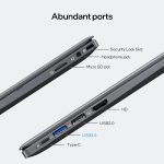 ⁦لابتوب يوامو 15.6 انش ويندوز 11، 16GB RAM، 512GB SSD، شاشة FHD IPS، انتل N5095 رباعي النواة، واي فاي 2.4/5G، بلوتوث 4.2 باضاءة خلفية وبصمة، خفيف الوزن ومحمول⁩ - الصورة ⁦5⁩