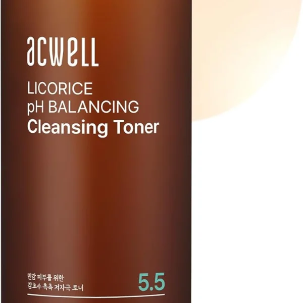 [اكويل] 5.5 تونر منظف موازن درجة حموضة عرق السوس 5.5 اونصة مزيل المكياج