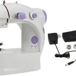 ماكينة خياطة كهربائية صغيرة سهلة الاستخدام ومتعددة الوظائف وسهلة الحمل